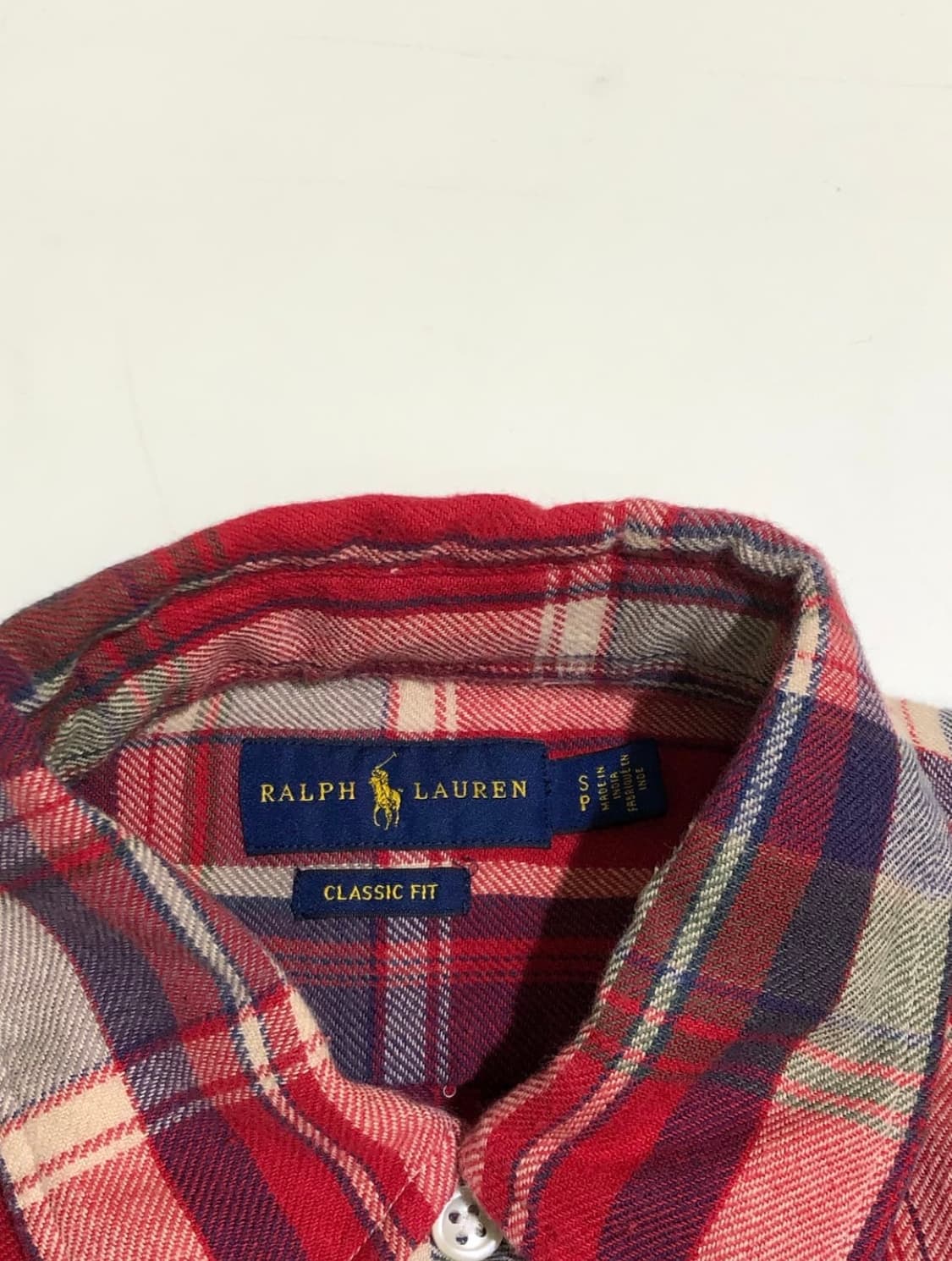Polo 폴로 랄프로렌 플란넬 체크 셔츠 상품이미지3