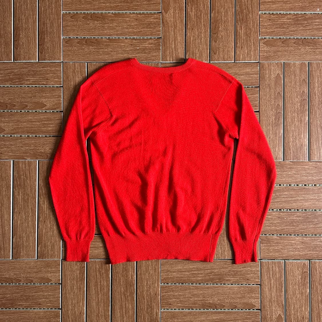 80’s Braemar v-neck pure cashmere knit 상품이미지2