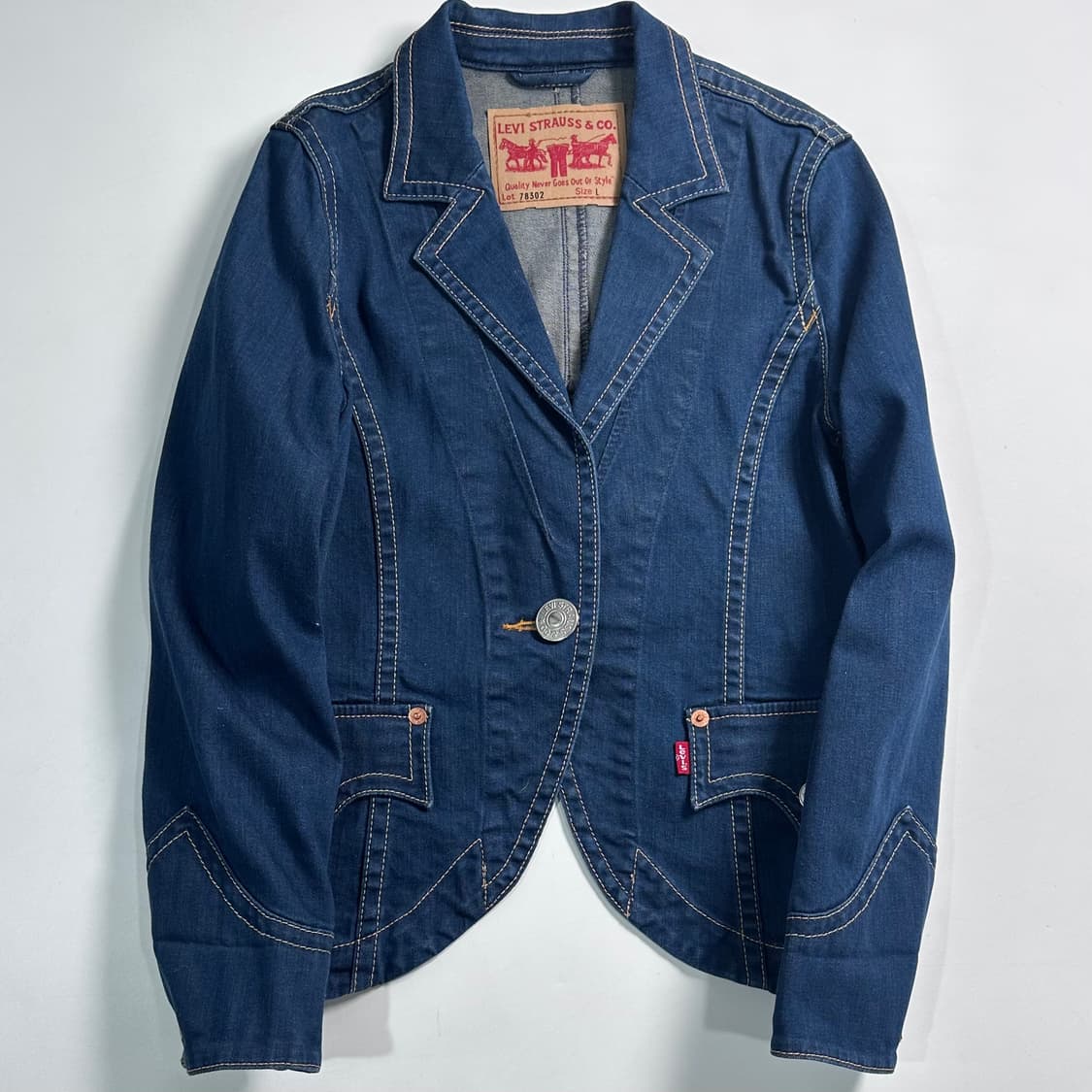 리바이스 우먼스 타입원 데님 자켓  상품이미지1