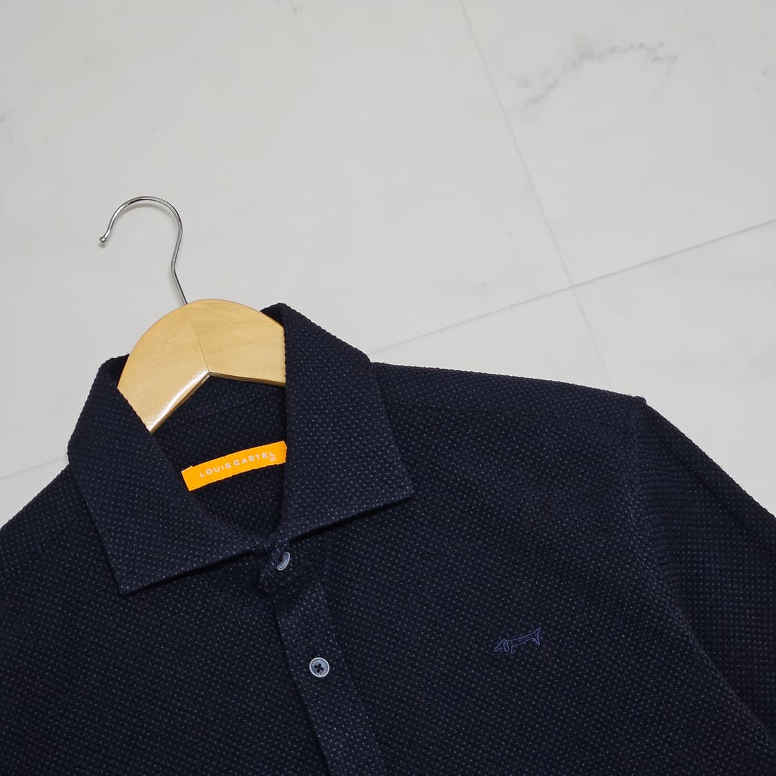 100 루이까스텔 동계 네이비 셔츠 상품이미지3