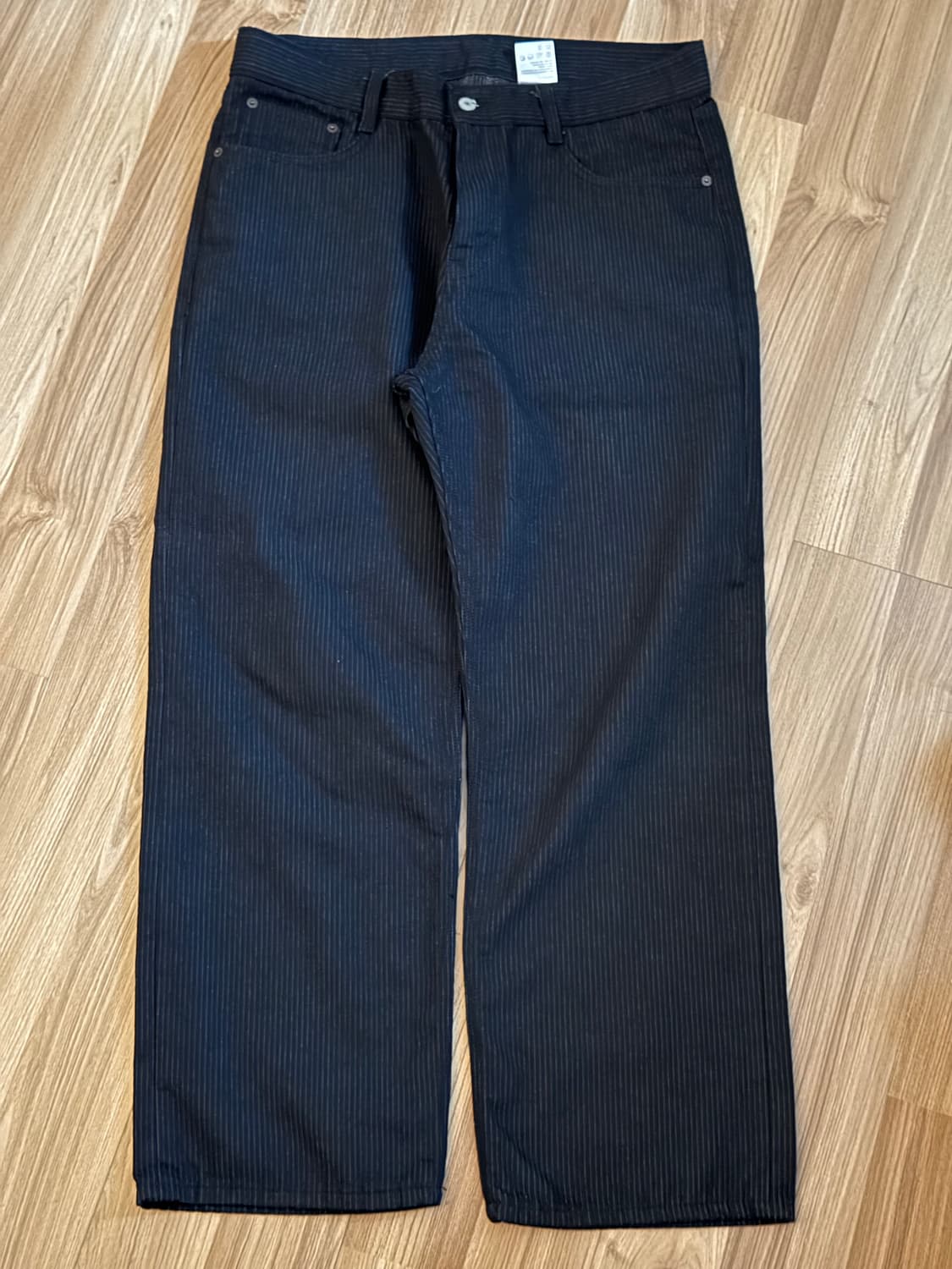 비디알 003 Railroad Denim Pants [Black] L 상품이미지3