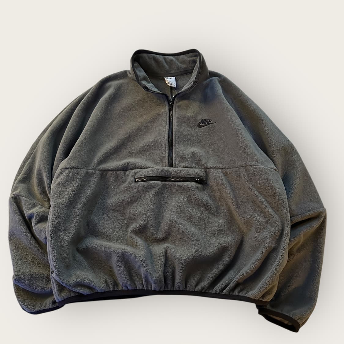 나이키 블루그레이 하프 플리스 반집업 상품이미지2