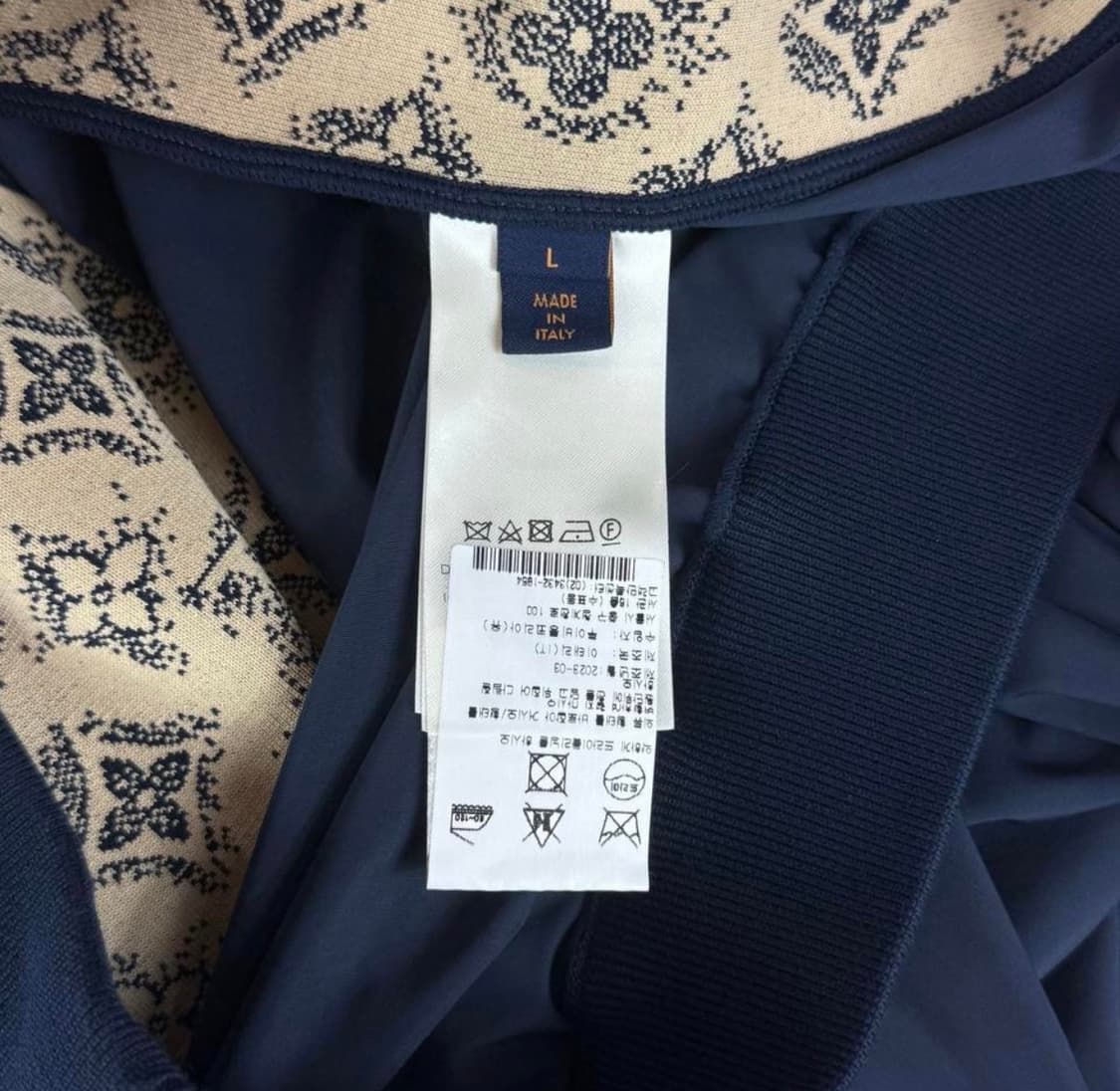 [리오브전포점] 루이비통 모노그램 테크니컬 코튼 트랙 탑 자켓 상품이미지5