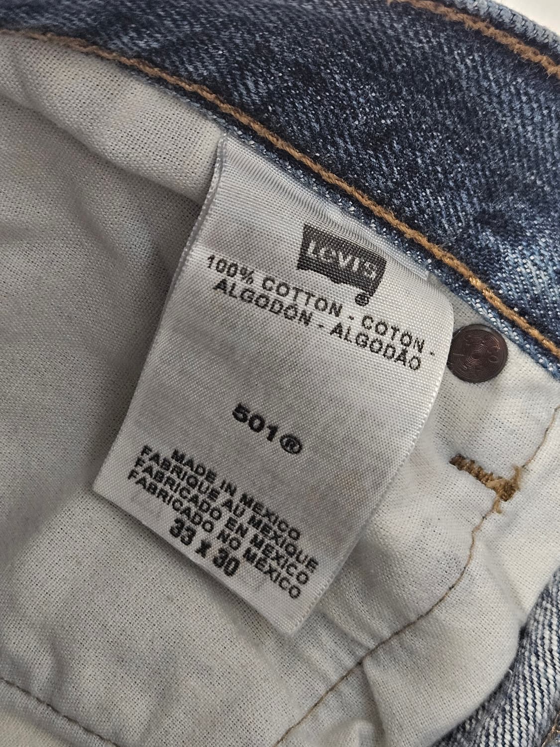 00s 리바이스 501 빈티지 데님팬츠 청바지 33 상품이미지5