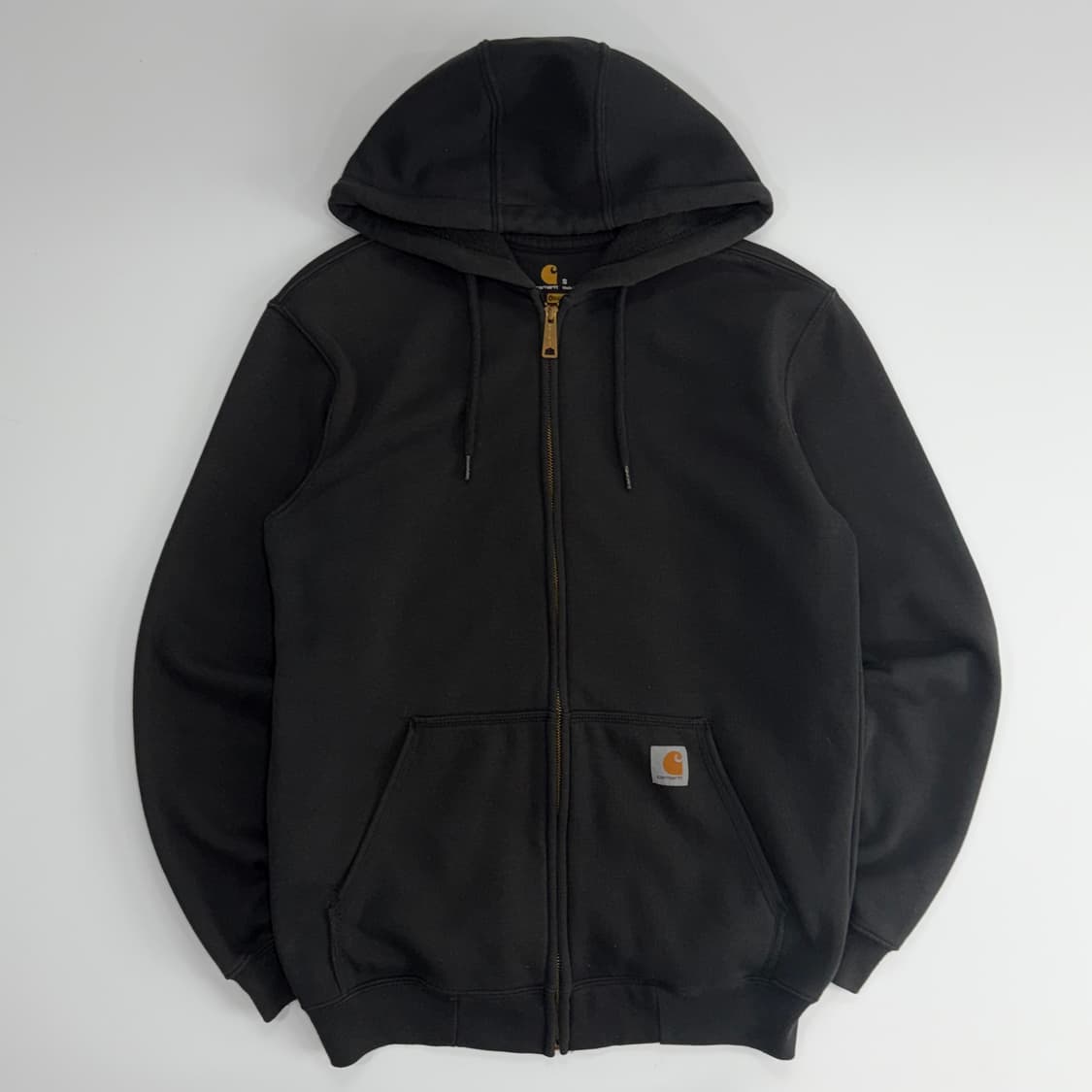 Carhartt 칼하트 오리지날핏 차콜 후드집업 상품이미지3