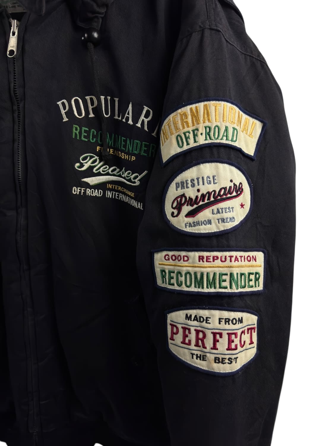 JPN 패치 디테일 Y2K 자켓1454 상품이미지4