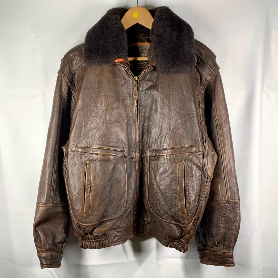[L] 리얼 레더 플라이트 재킷 Type K-1 상품이미지2