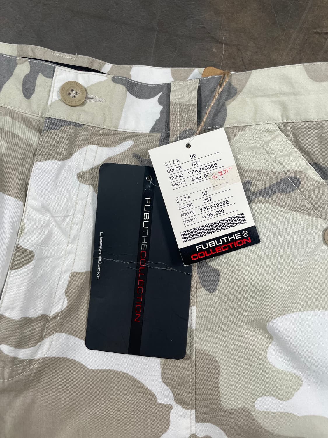 후부 데드스탁 데저트 카모 카고팬츠 상품이미지6