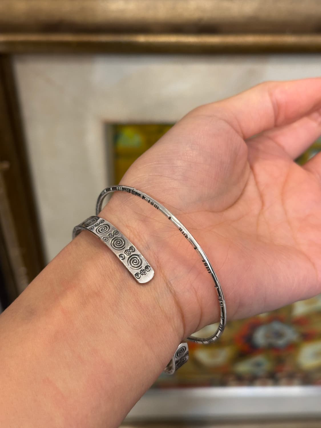 Spiral Path 925Silver Bangle🌀🌀🌀 상품이미지5