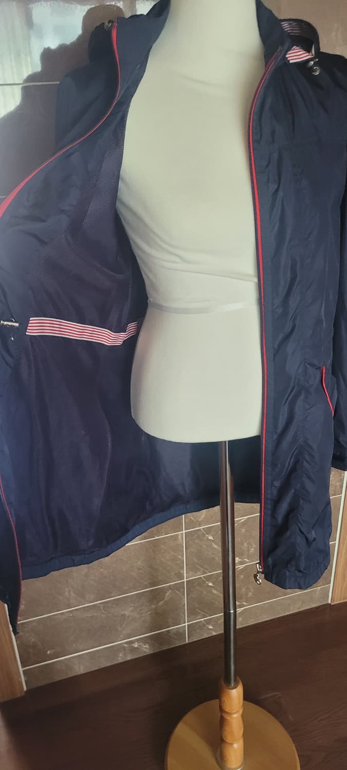 👠여성66사이즈👠macaw 골프브랜드 네이비 바람막이 상품이미지6