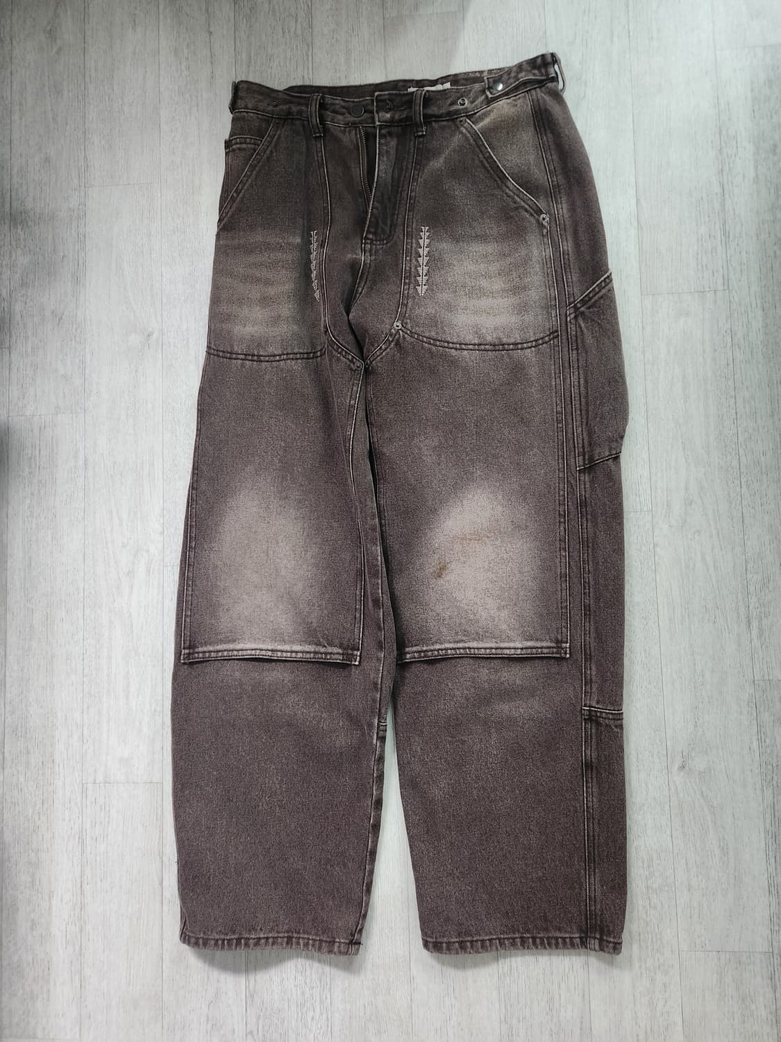 카락터 double knee denim work pants 상품이미지4