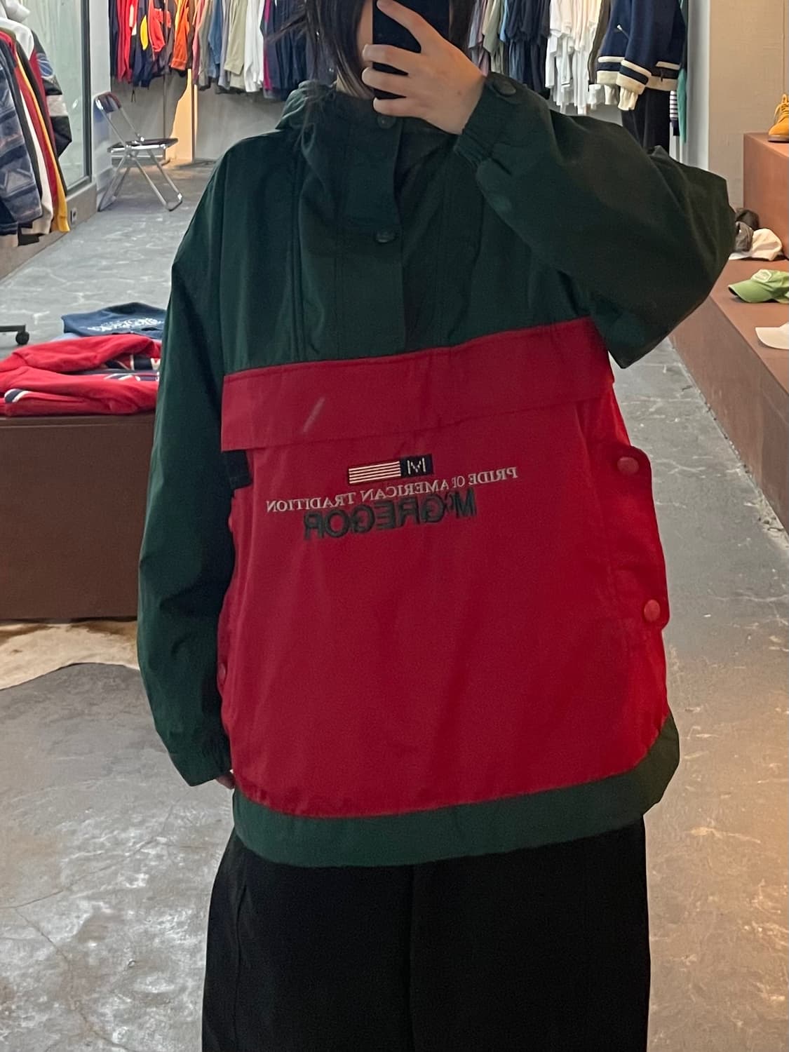 맥그리거 USA 버튼 아노락 점퍼 H2225 상품이미지1