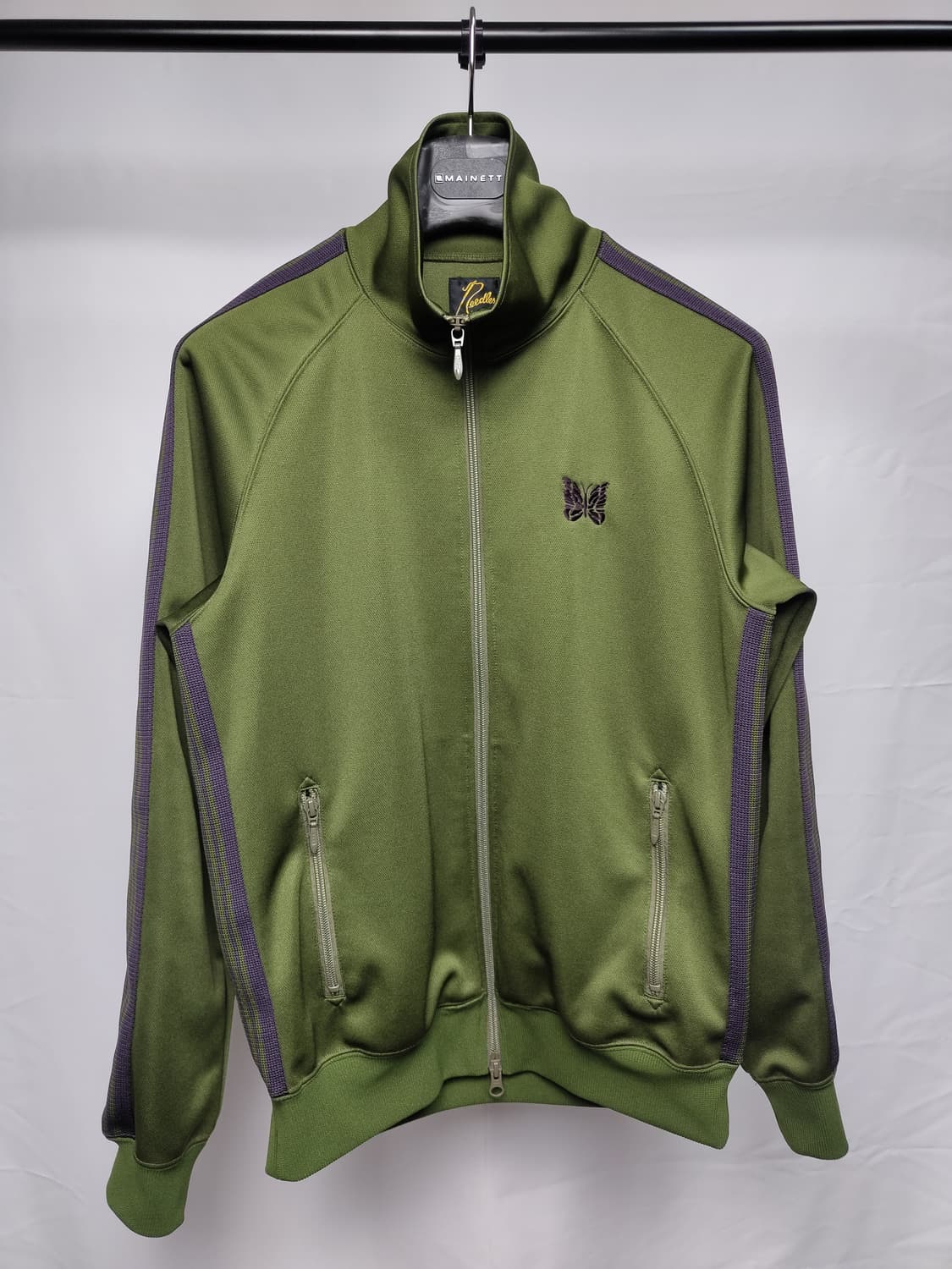 니들스 트랙자켓 아이비그린 s 상품이미지1