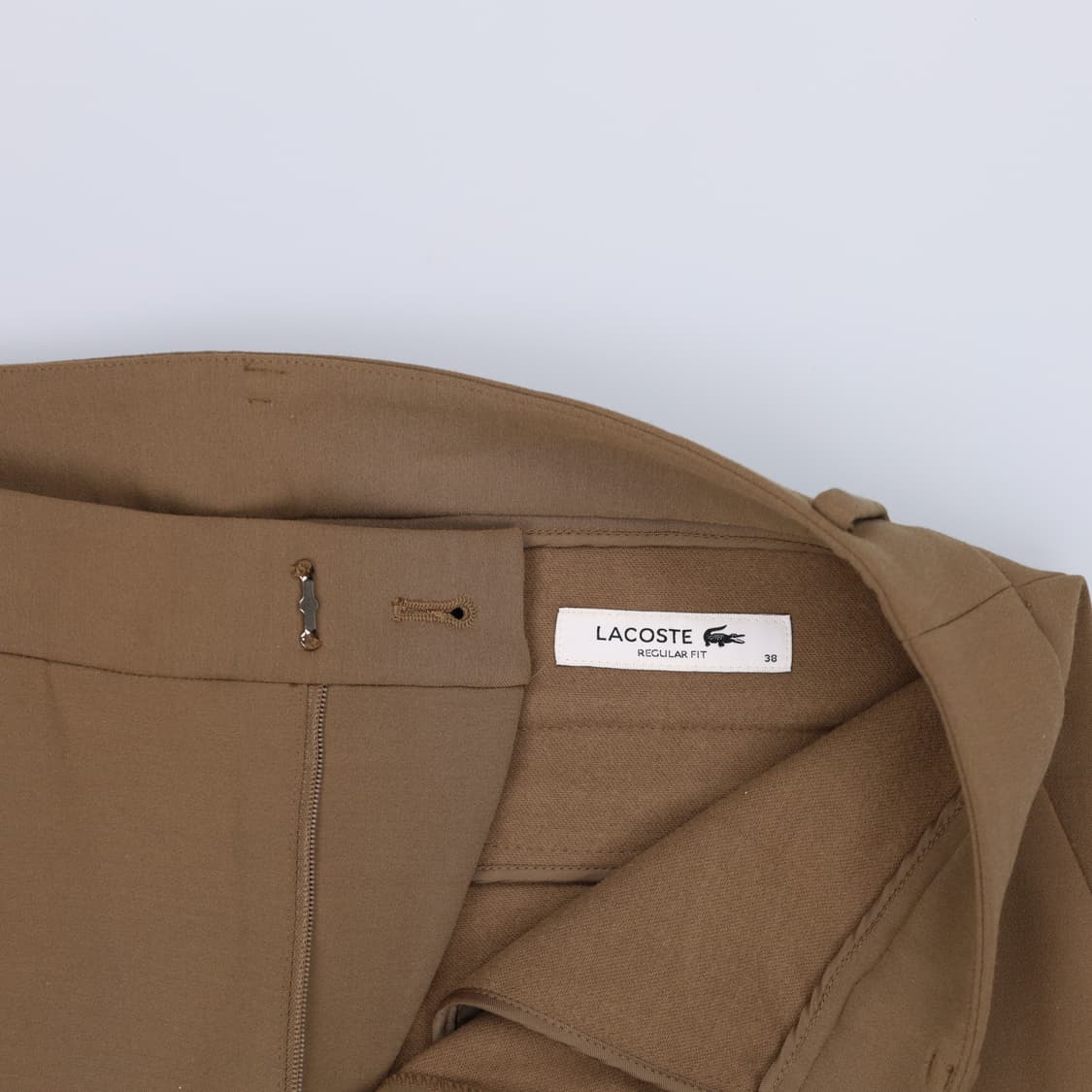 [38] 라코스테 래귤러핏 기모슬랙스 1231H2 상품이미지4