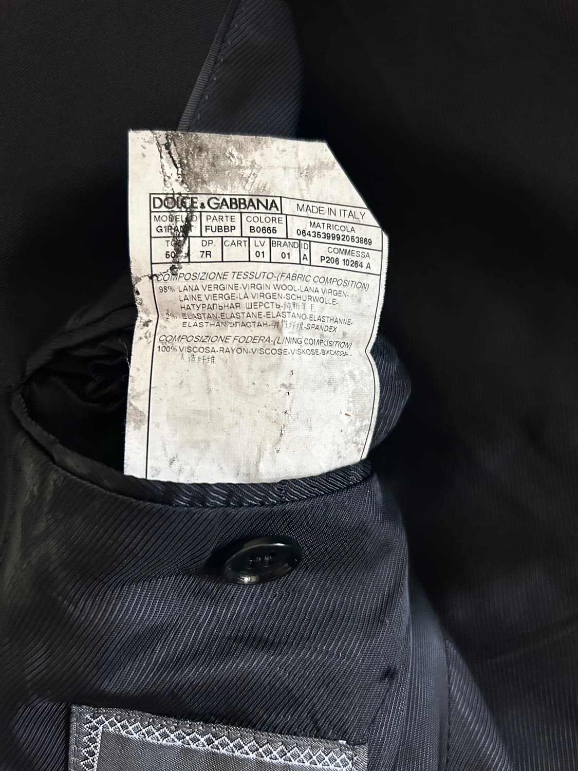 돌체앤가바나 수트 상품이미지4