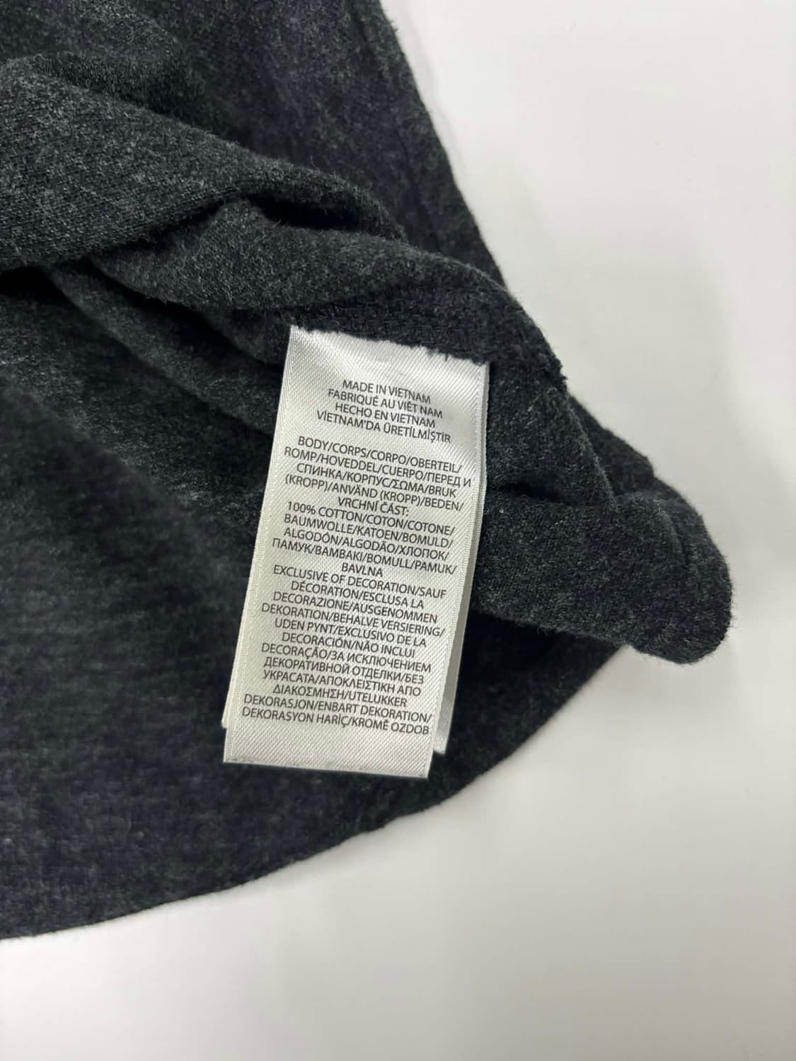 폴로 랄프로렌 큐알택 그레이 코튼 셔츠(L) 상품이미지6