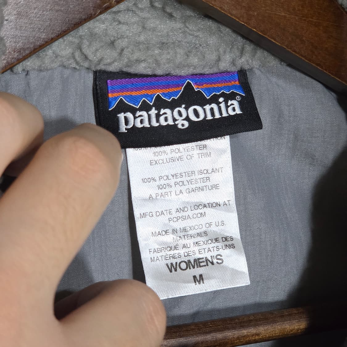 JPN 파타고니아 블루그레이 레트로 플리스 베스트 조끼 상품이미지9