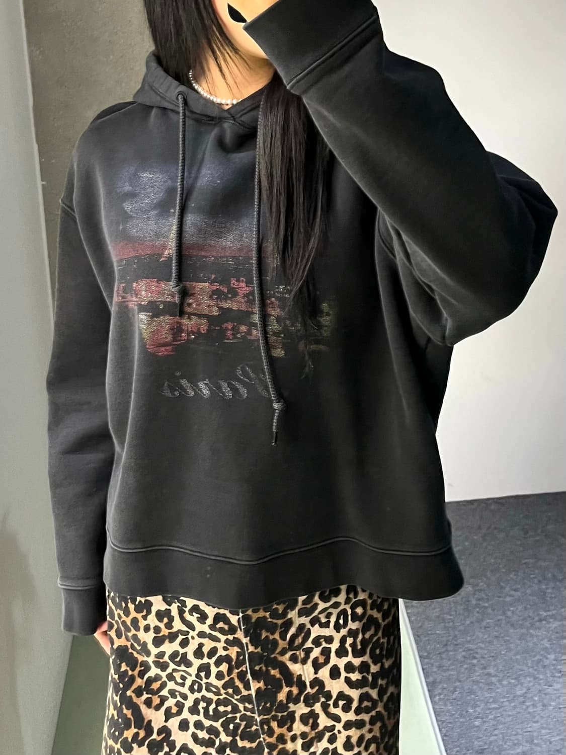 발렌시아가 17a/w 파리 투어리스트 후디 상품이미지2