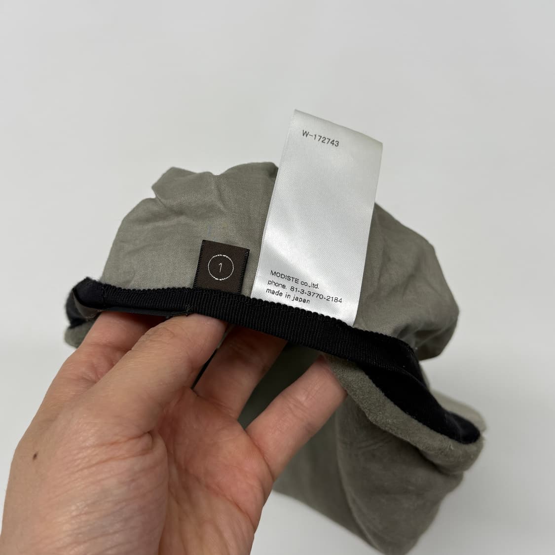 Kijima Takayuki goat suede marine cap 상품이미지8