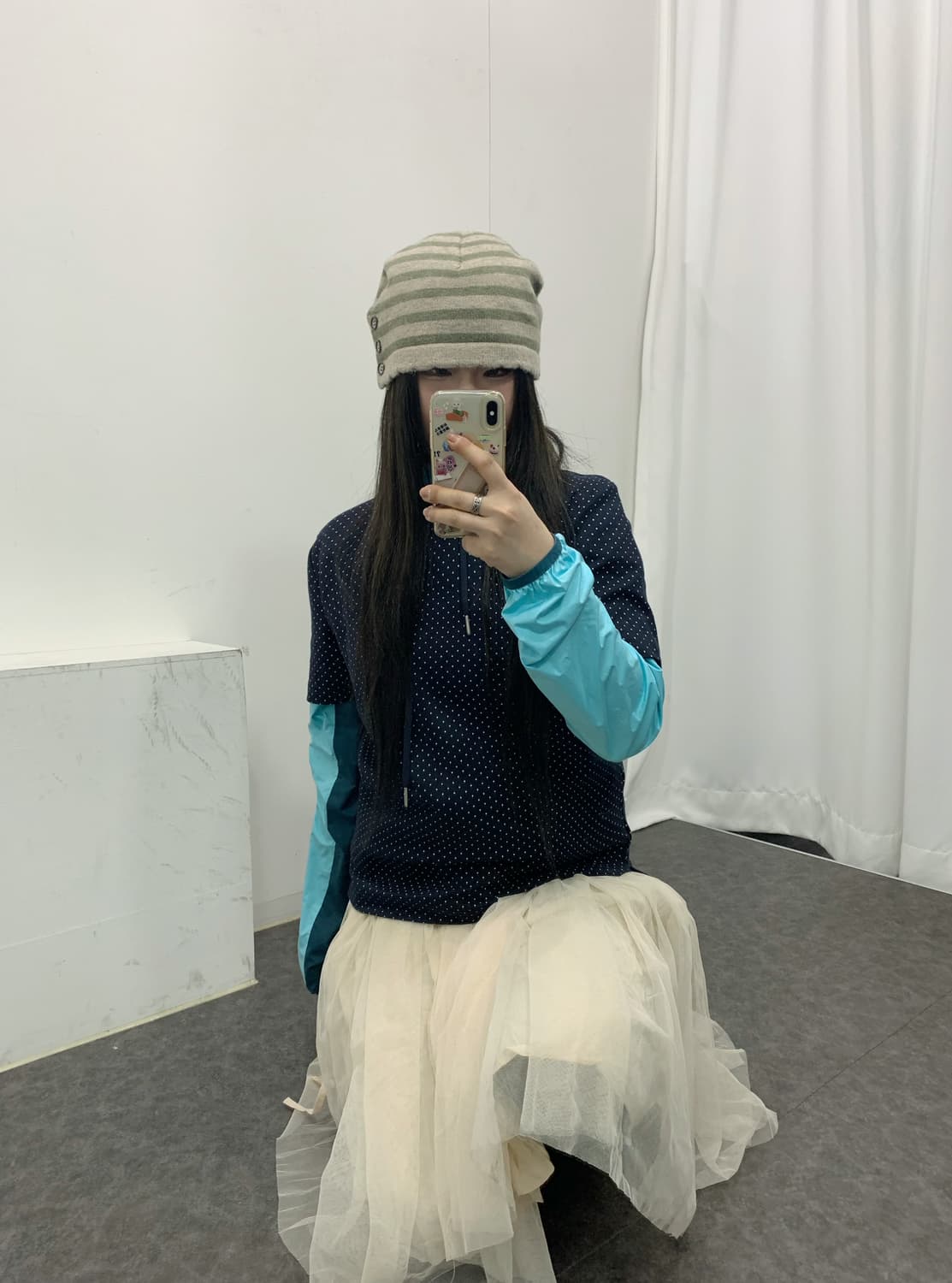 민트 도트 코디 상품이미지2