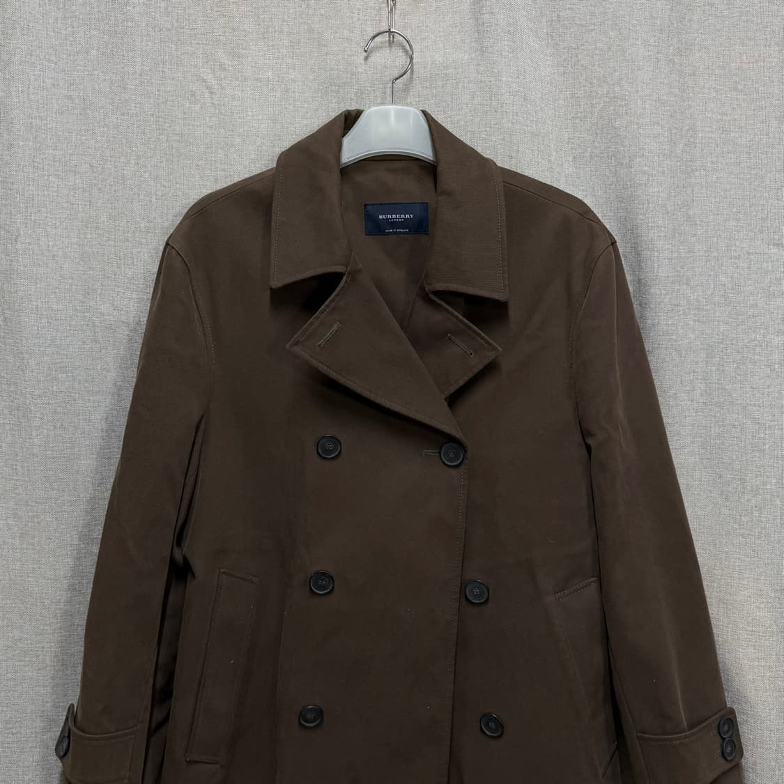 [54/매장판] 버버리 런던 BURBERRY 더블 코듀로이 하프 코트 상품이미지3