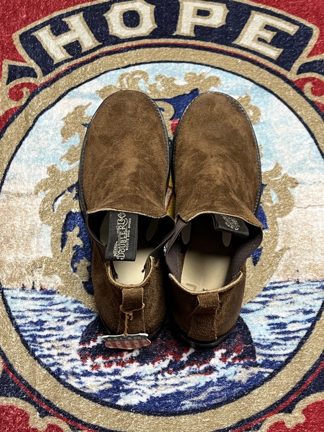 더블알엘 (RRL) 콩그레스 스웨이드 부츠 10D 상품이미지2