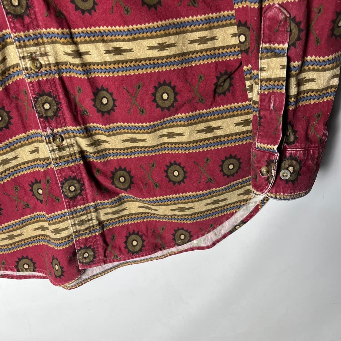 [Woolrich] 90's 울리치 웨스턴 패턴셔츠 상품이미지4