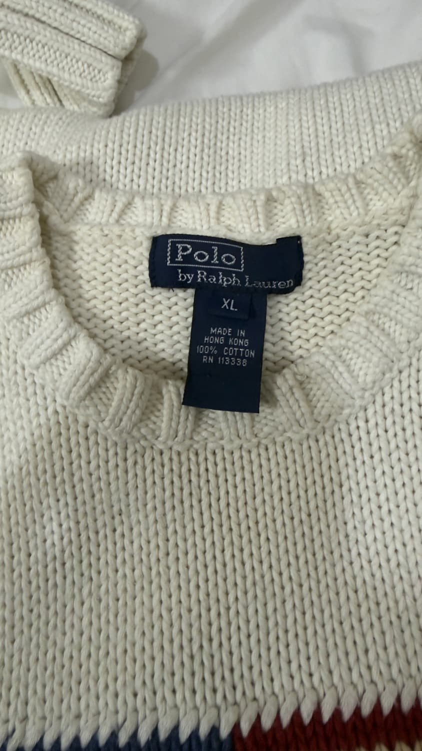 폴로 랄프로렌 성조기 니트 상품이미지3