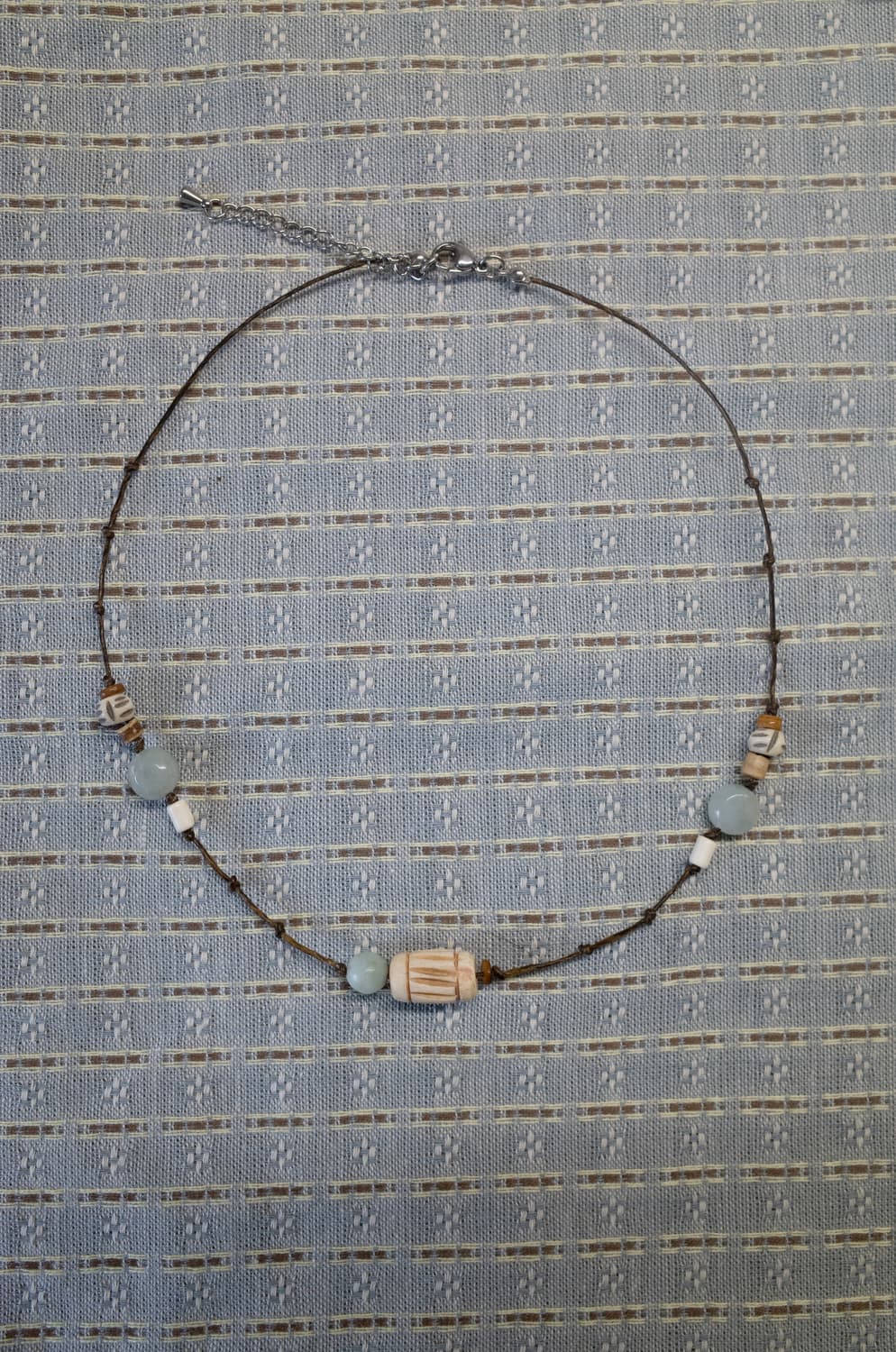 (only one) mint stripe necklace 목걸이 상품이미지2