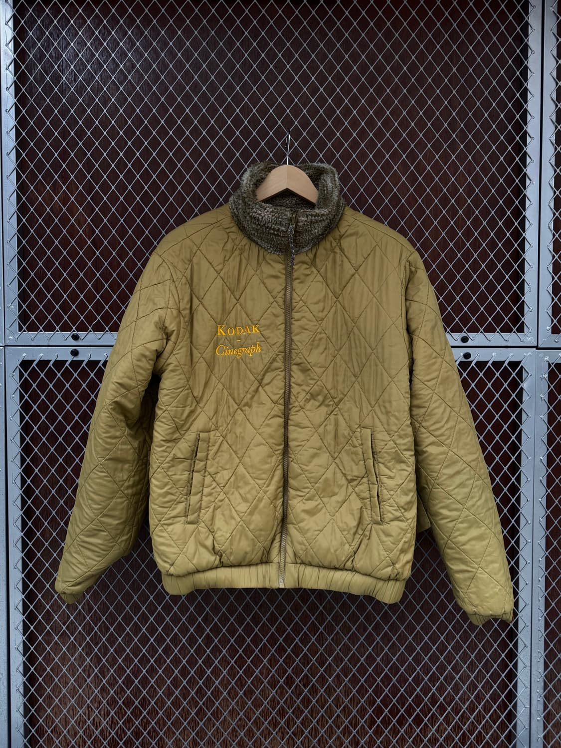 kodak 코닥 뽀글이 리버시블 쉐르파 양털 후리스 자켓 S 상품이미지7