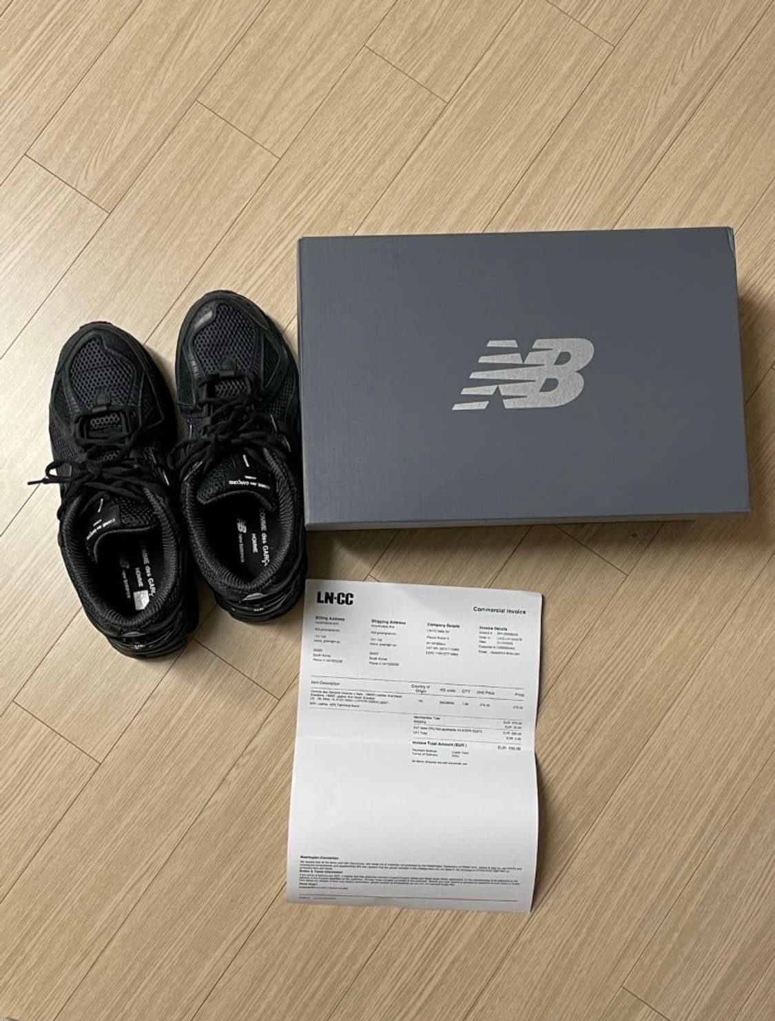 꼼데 뉴발 1906 트리플 블랙 270 상품이미지7