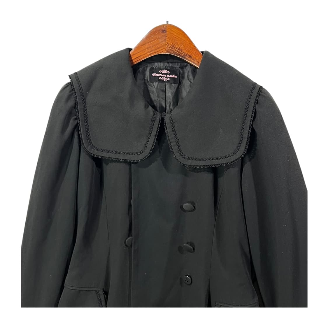 [Victorianmaiden] 빅토리안메이든 고딕 빅카라 플레어 코트 상품이미지3