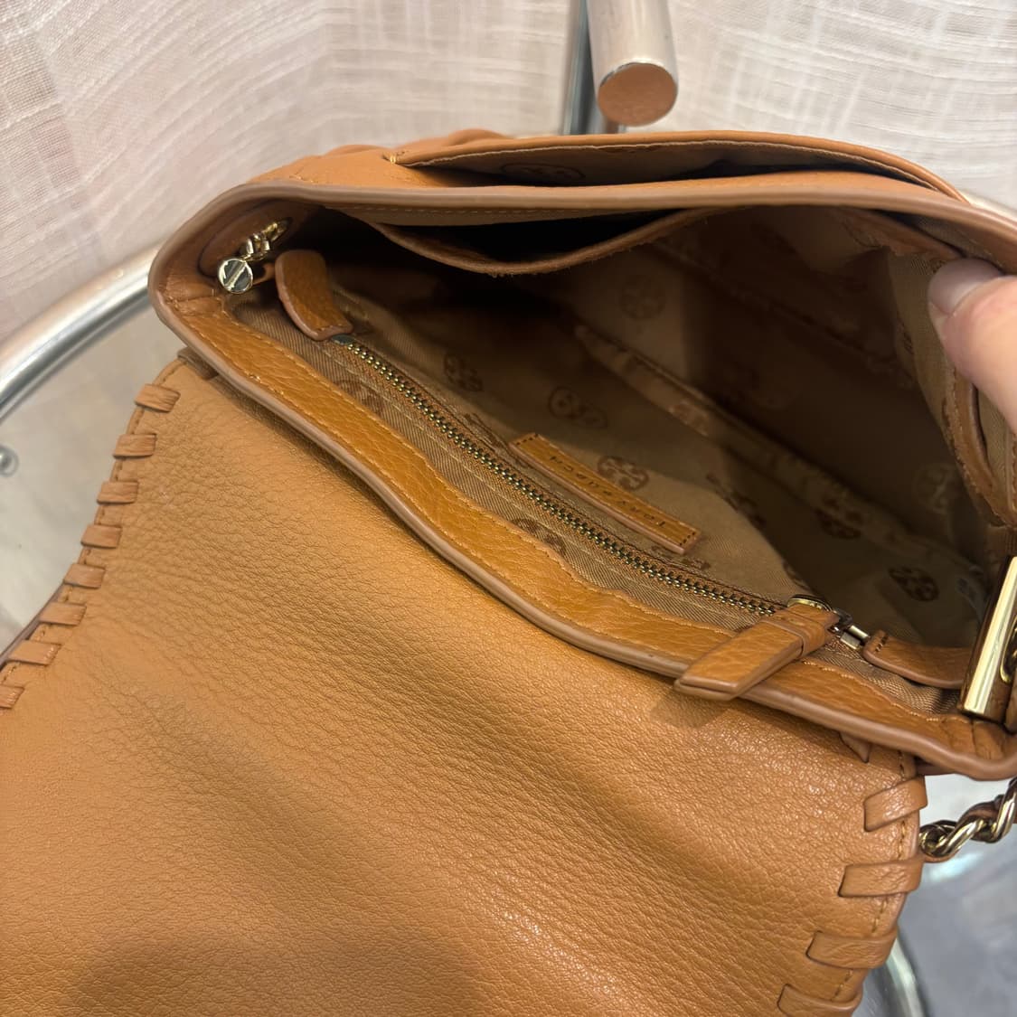 정품 토리버치 마리온 바크 미니 크로스백 상품이미지8
