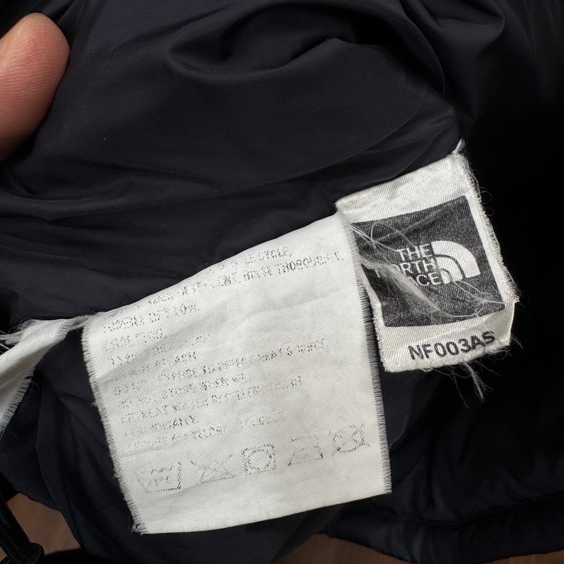 00s 노스페이스 클래식 눕시 다운 패딩 자켓 블랙 상품이미지8