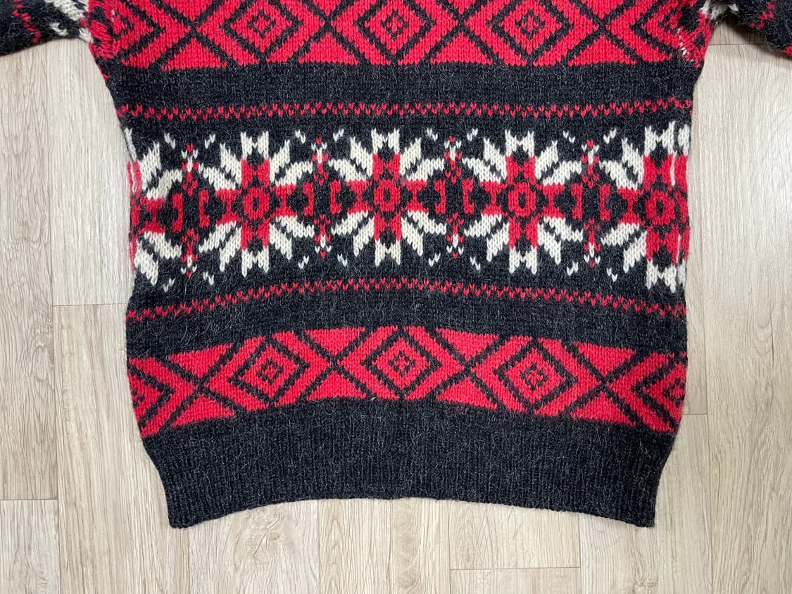 95) 80's 울리치 나바호 모크넥 울 스웨터(RRL&LVC&폴로) 상품이미지5