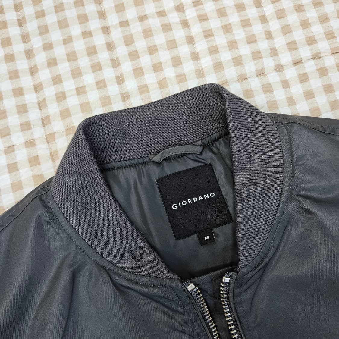 지오다노 간절기 항공점퍼 남자100 상품이미지2