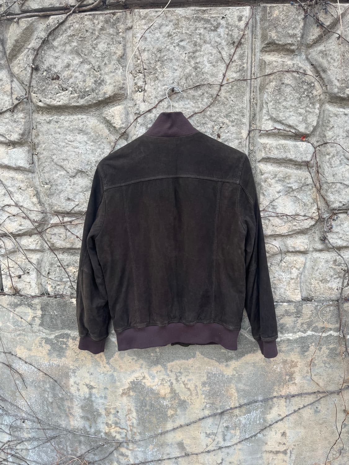 빈티지 국내생산 미군 a-1 양가죽 스웨이드 가죽 자켓 상품이미지2