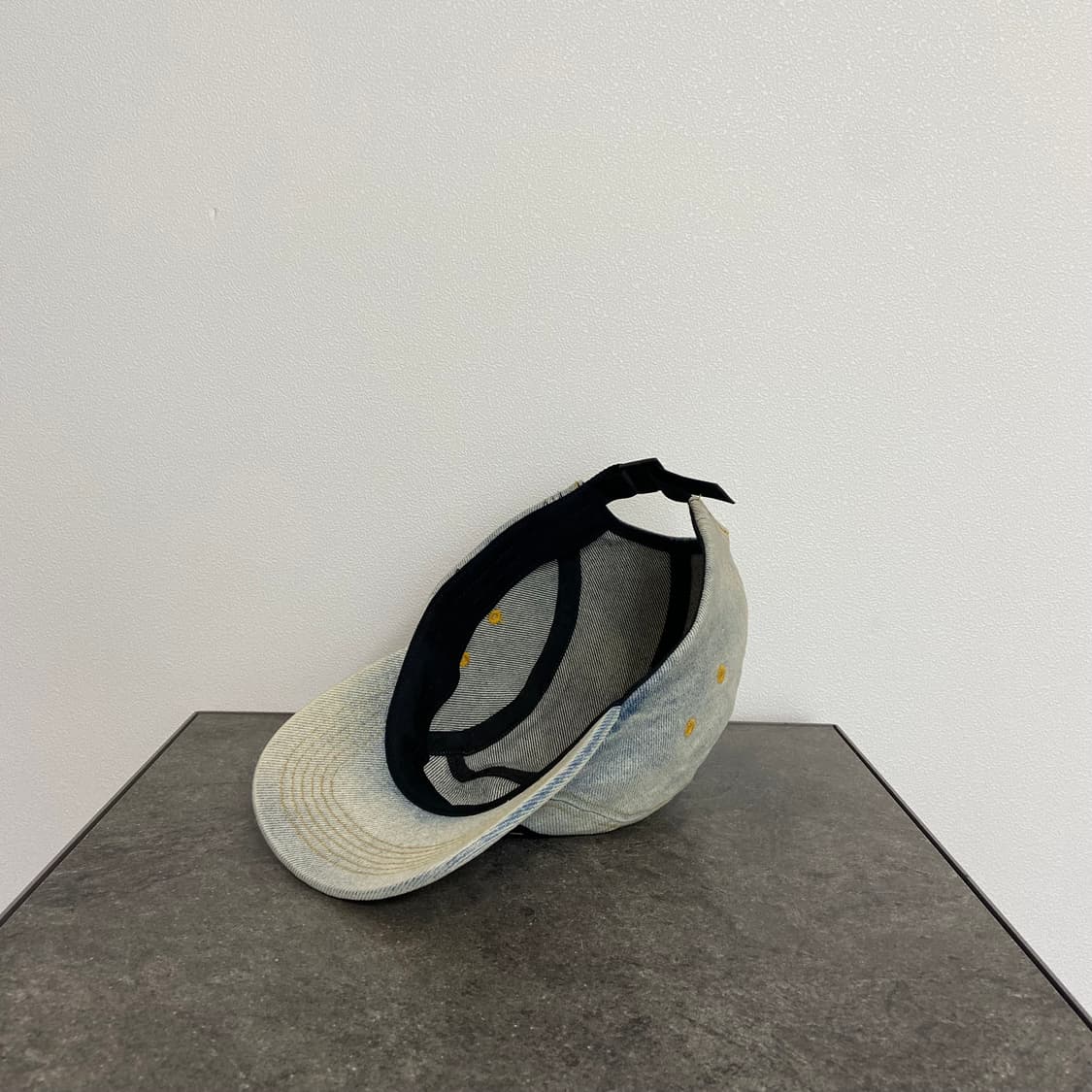 슈프림 23SS 더티 데님 박스로고 캠프캡 모자 상품이미지7