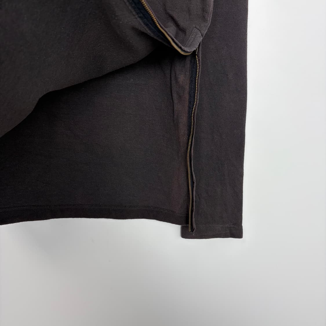 Mpiperita 빈티지 지퍼 패턴 티셔츠 상품이미지6