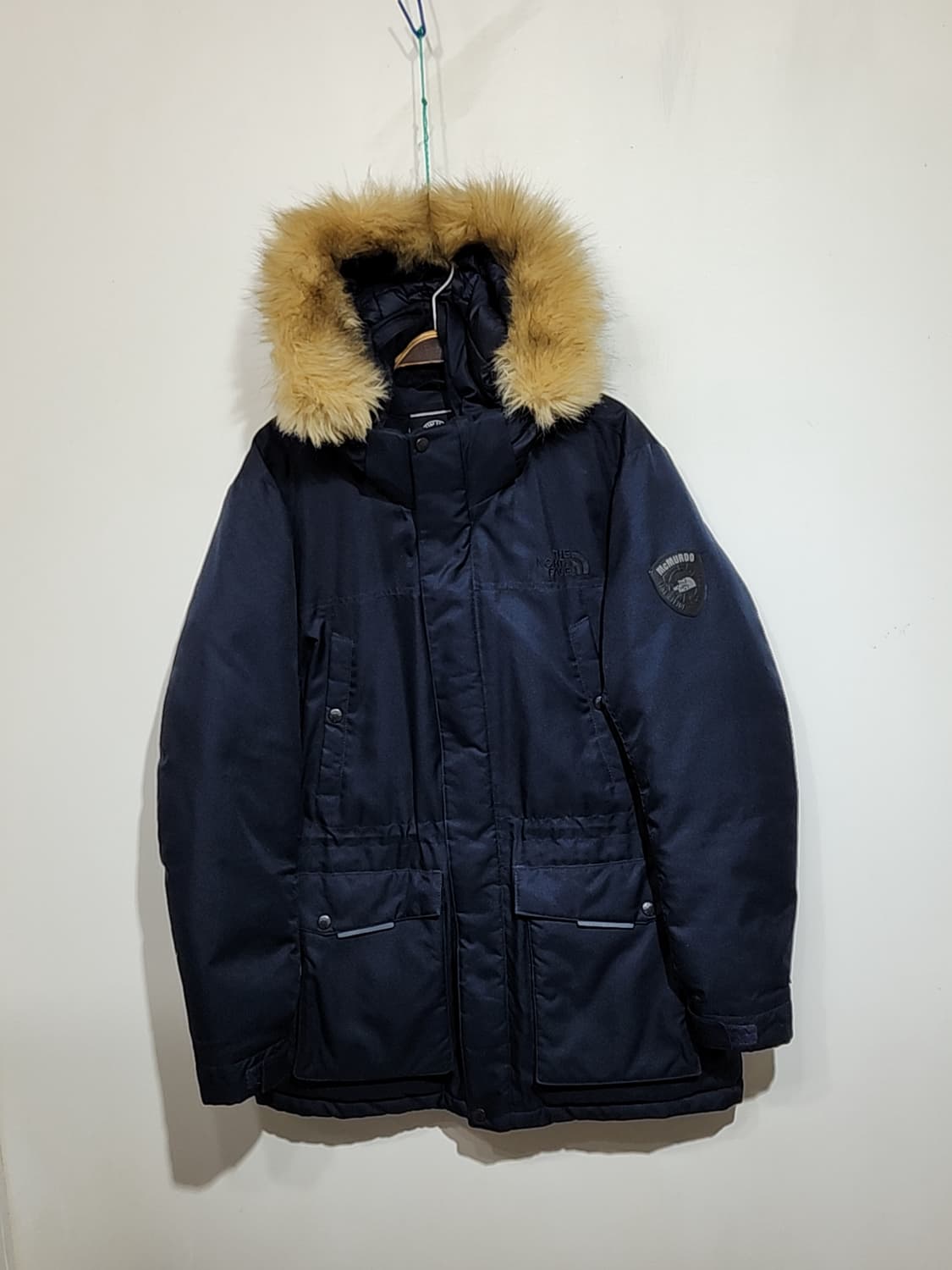 (L) 노스페이스 맥머도 패딩점퍼 네이비 오리털 후드 다운자켓  상품이미지1