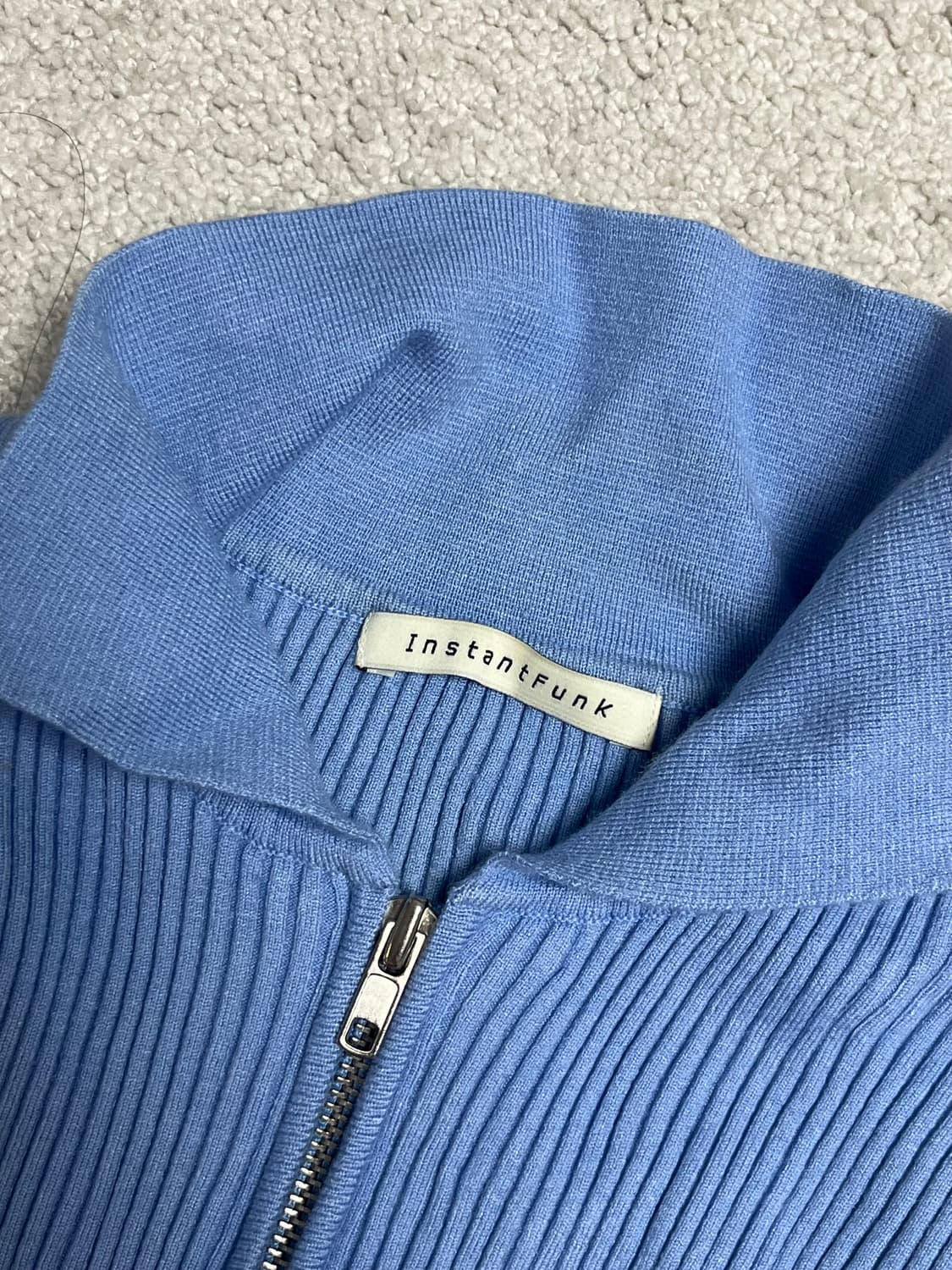 인스턴트펑크 니트집업 상품이미지2