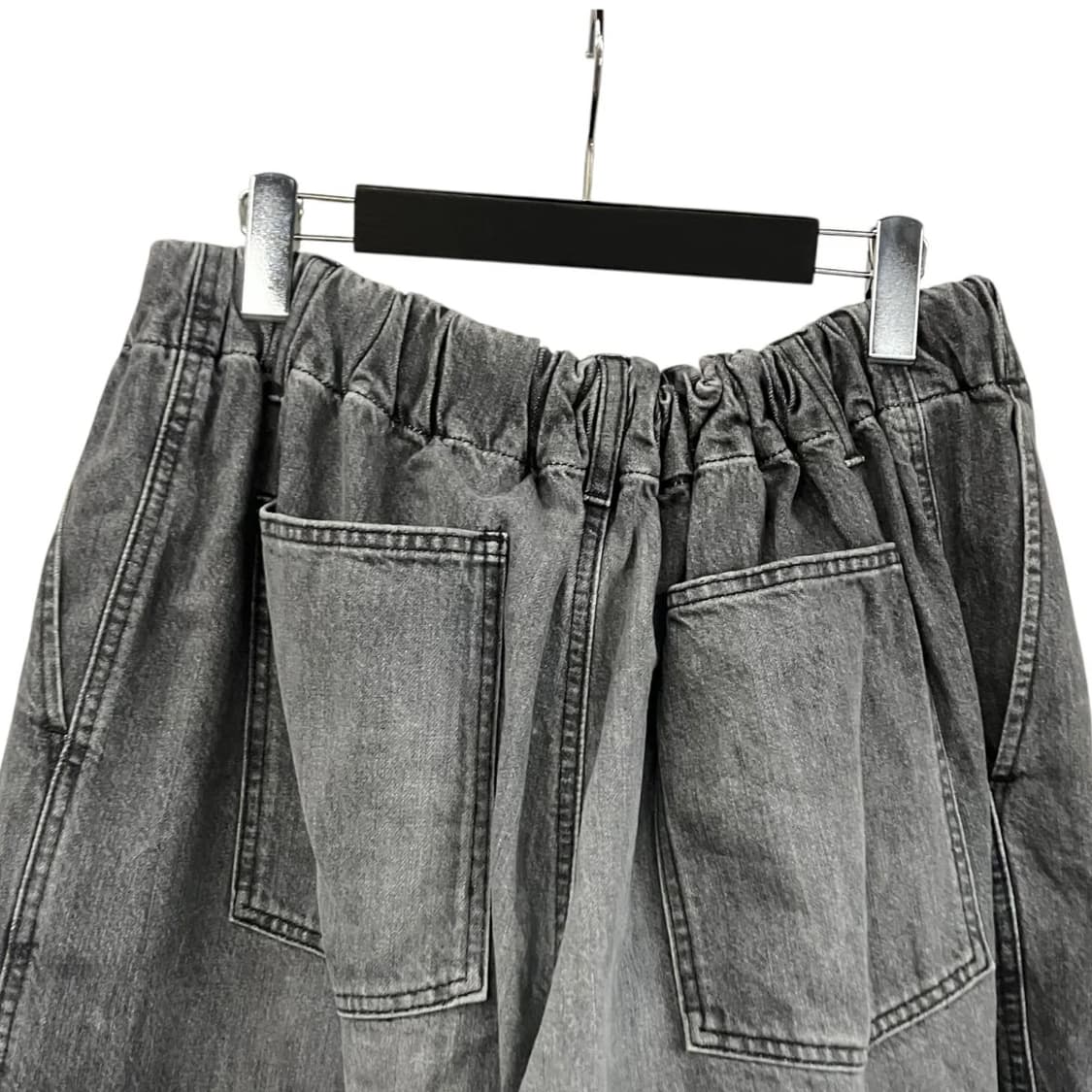 Sillage circular pants black denim 상품이미지4