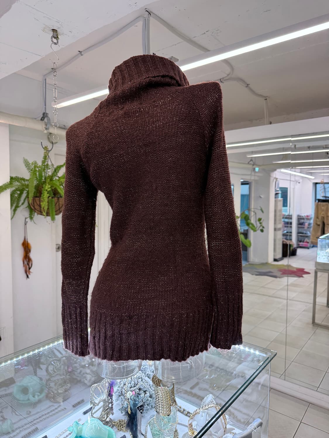 glitter knit one piece 상품이미지4