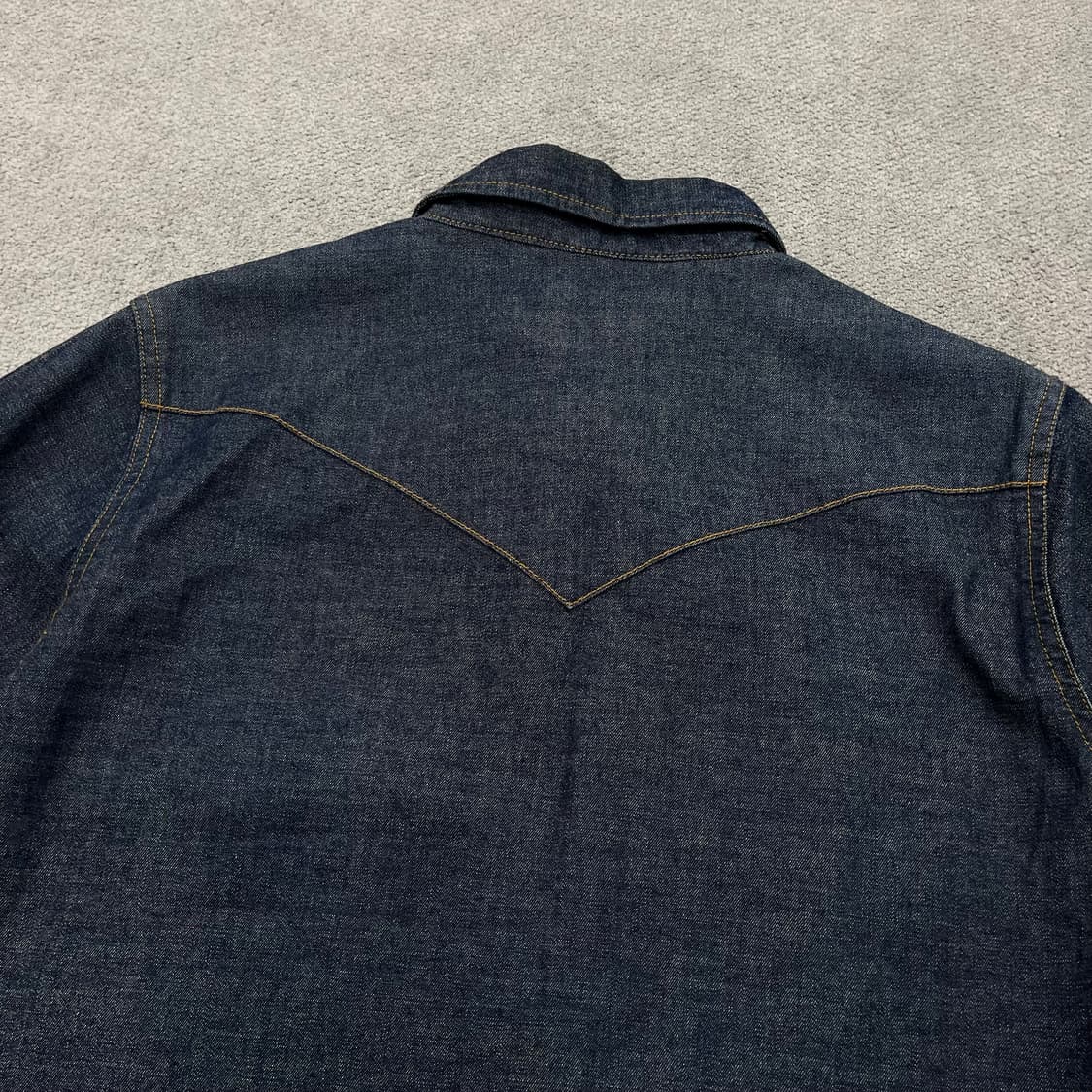 M 빅존 데님 웨스턴 셔츠 상품이미지4