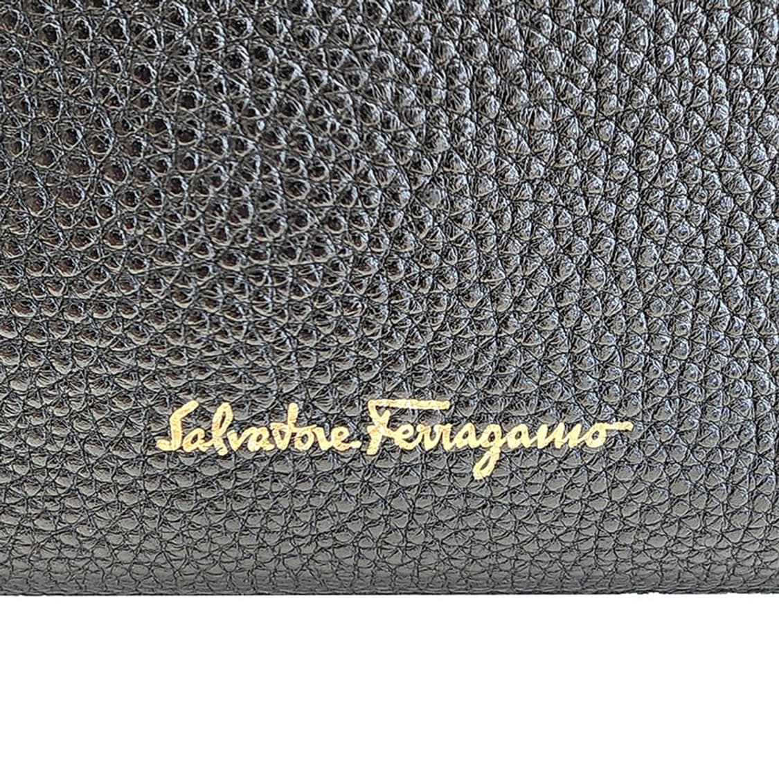 페라가모 블랙 에이미 미듐 토트 겸 숄더백 상품이미지9