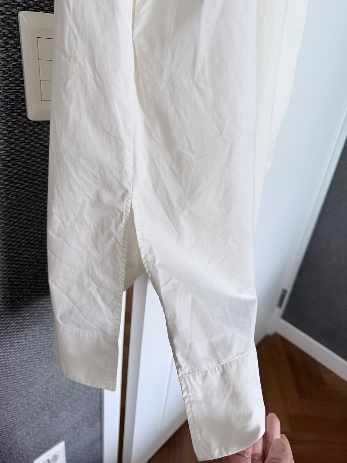 코스 셔링퍼프소매 원피스 상품이미지4