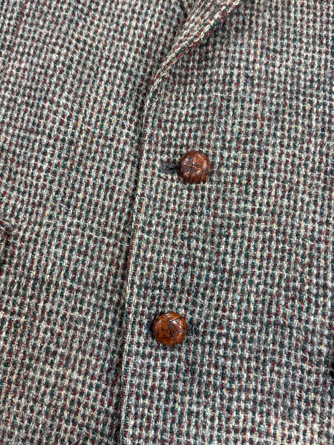 메이드인USA 해리스트위드 체크 울 자켓 상품이미지4