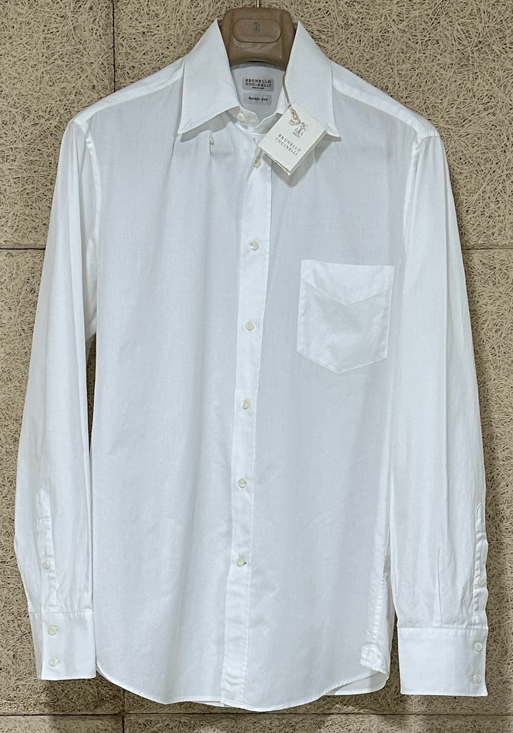브루넬로 쿠치넬리 화이트 셔츠 상품이미지2