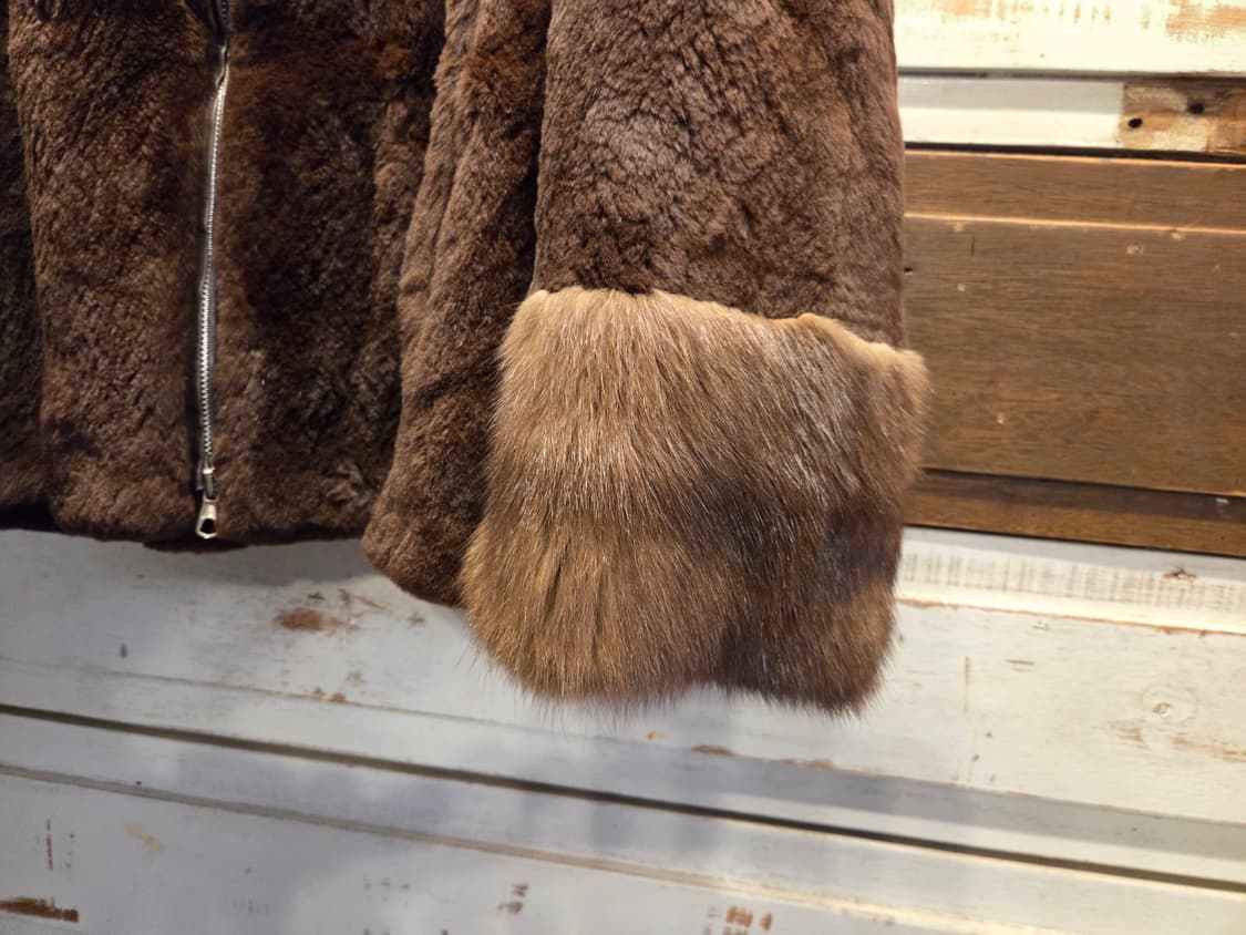 FABIO GAVAZZI 래빗 밍크 자켓 상품이미지8