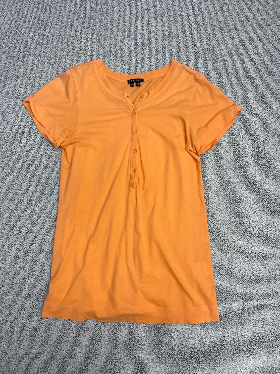 띠어리 헨리넥 블라우스 반팔티 44-55 상품이미지1